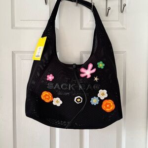 Marc Jacobs Black Mesh Tote